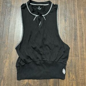 Free People Movement So Twisted Tank Top Black Women’s Size Small